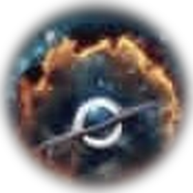 Ringed planet projection